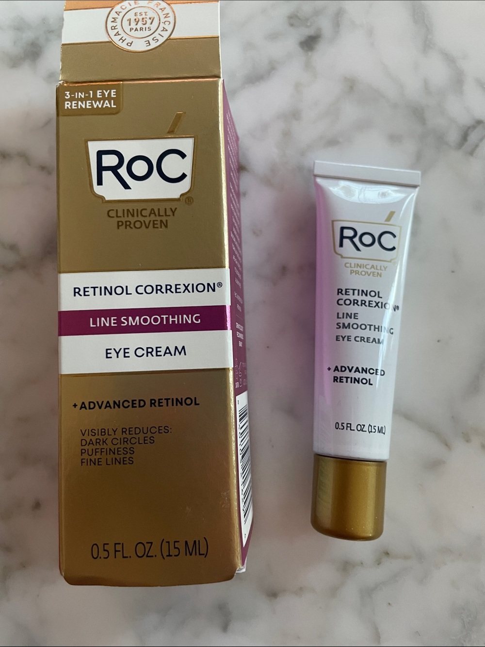 Roc Retinol Correxion Line Smoothing Eye Cream 0.5 fl oz